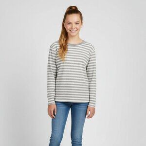 Cat & Jack Girls Striped Long Sleeve Top – Size Large (10/12)